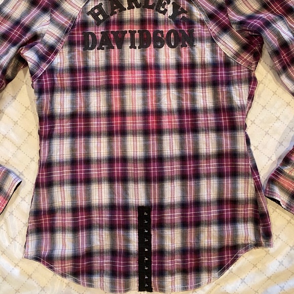 Harley Davidson Long Sleeve Shirt size Small - Picture 7 of 7